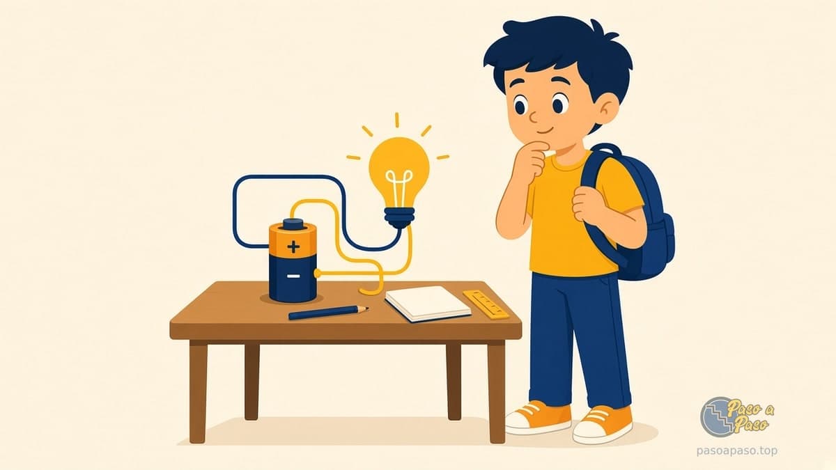 Electricidad básica: corriente y circuitos simples