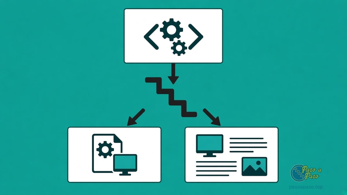 Esquema visual de html, head y body